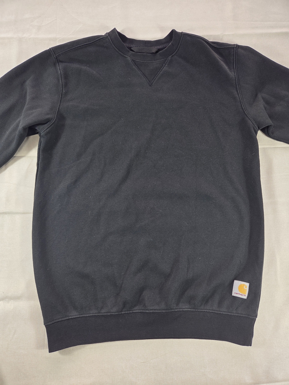 Carhartt K124 Black Loose Fit Crewneck Sweatshirt S